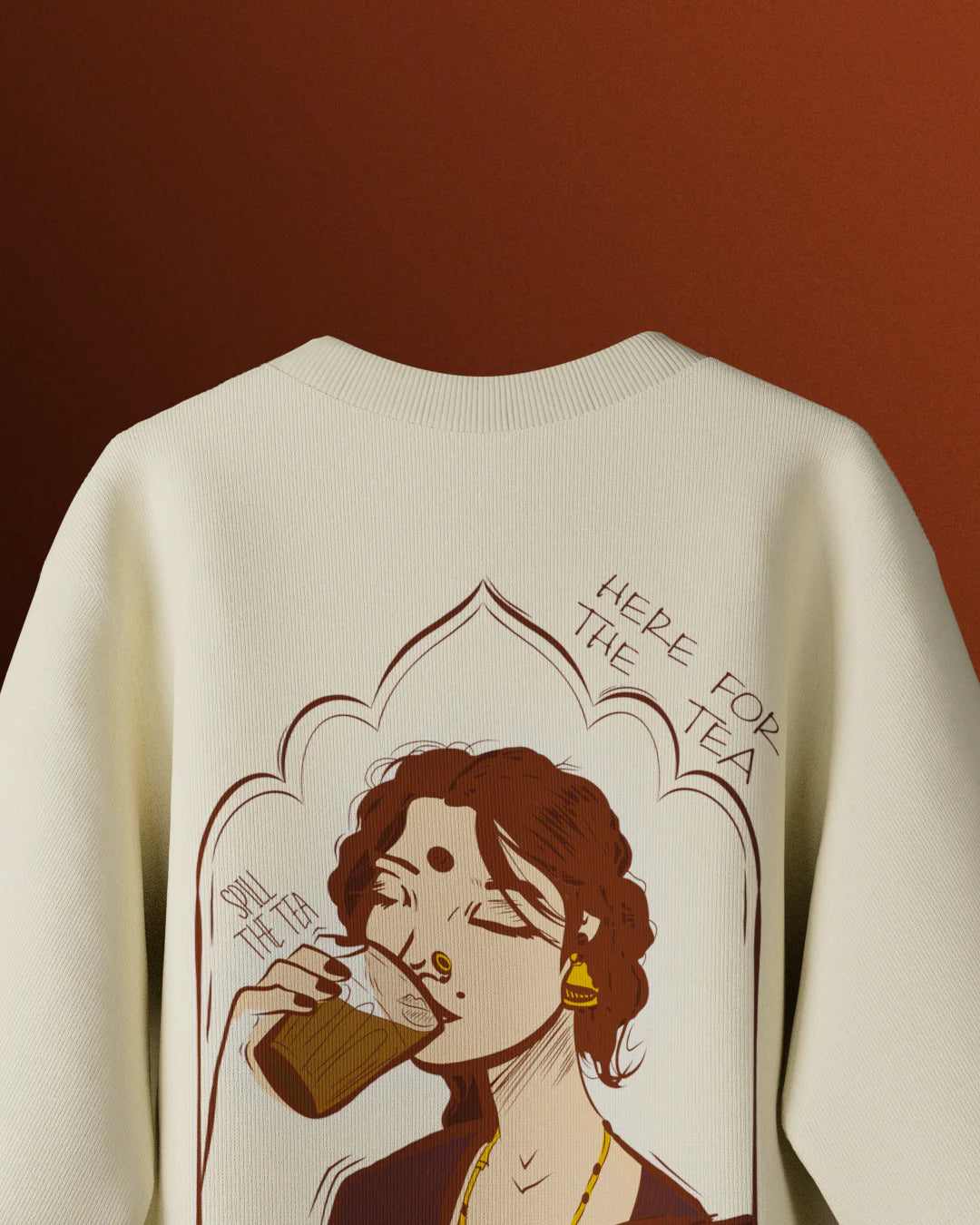 Spill The Tea Oversized T Shirt
