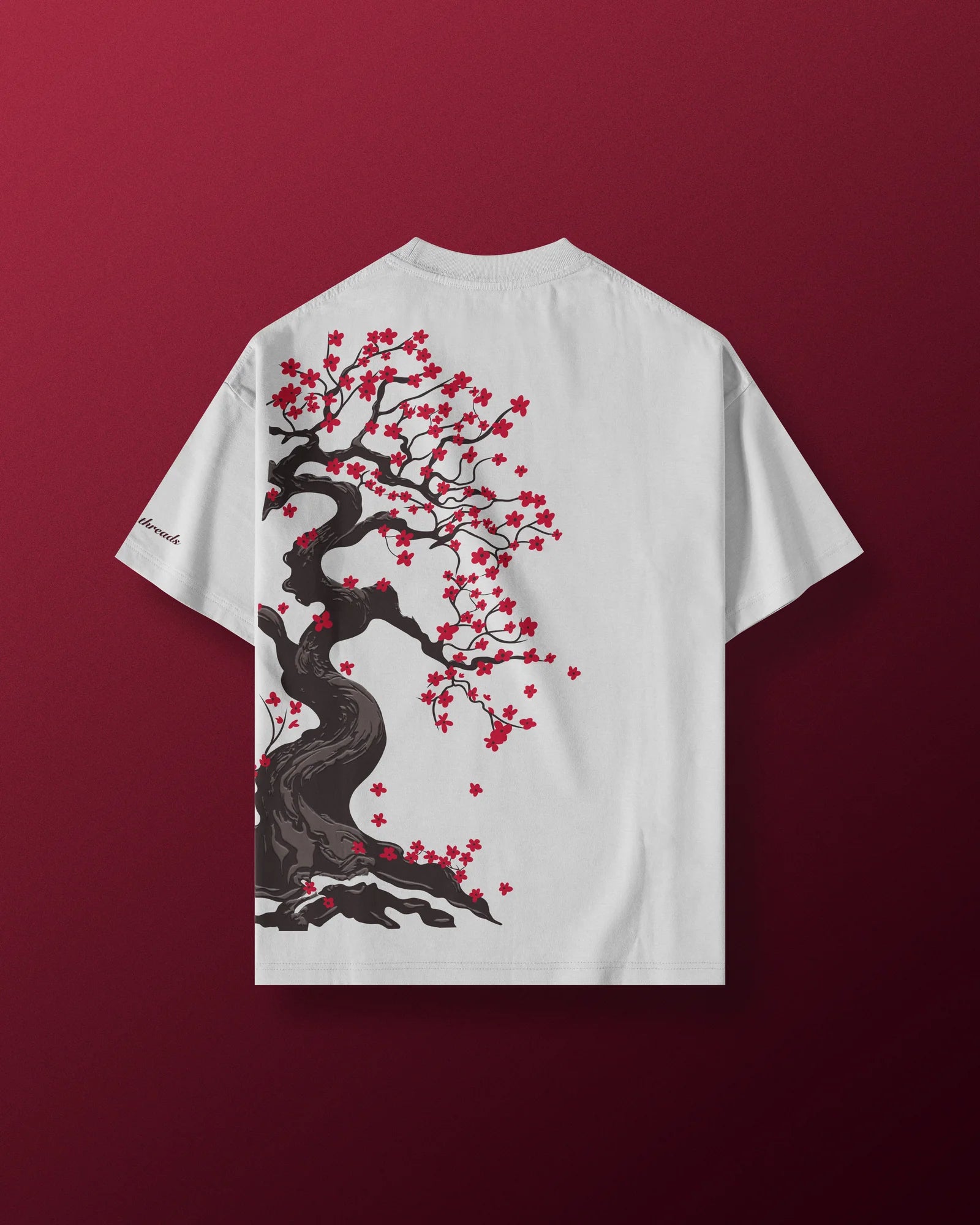 Red Paradise Oversized T-Shirt
